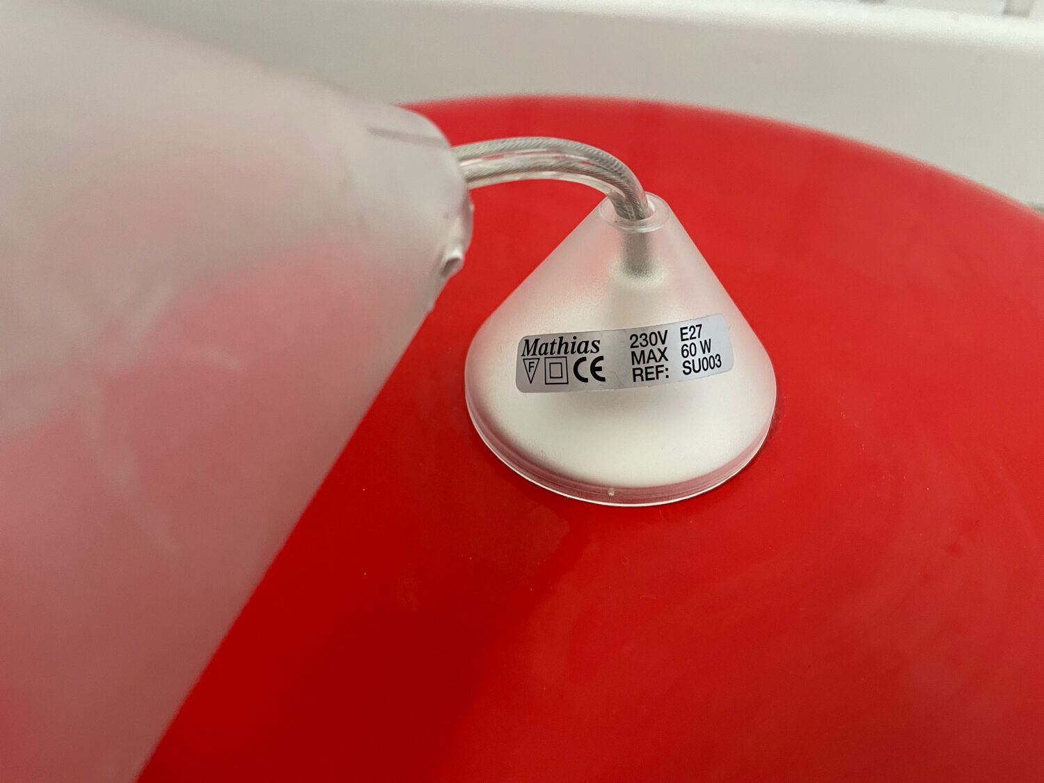 Red Industrial Suspension