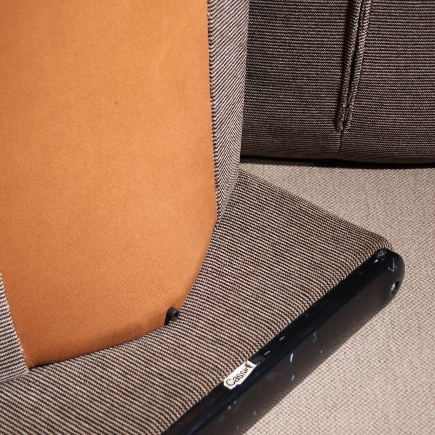 Lounge Chair & Ottoman ‚Maralunga‘ by Vico Magistretti for Cassina