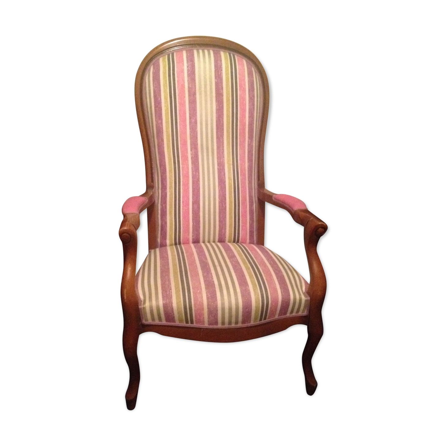 Relooked Voltaire armchair