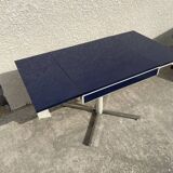 Table vintage bleu