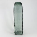 Bubble glass vase