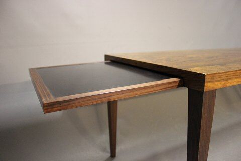 Coffee table design rosewood Danish 60s