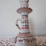 duo of ceramic candle holders