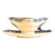 Gien ironware sauce boat, "Arabesques" service