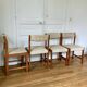 Set of 4 vintage chairs
