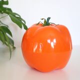 Orange tomato ice bucket, vintage
