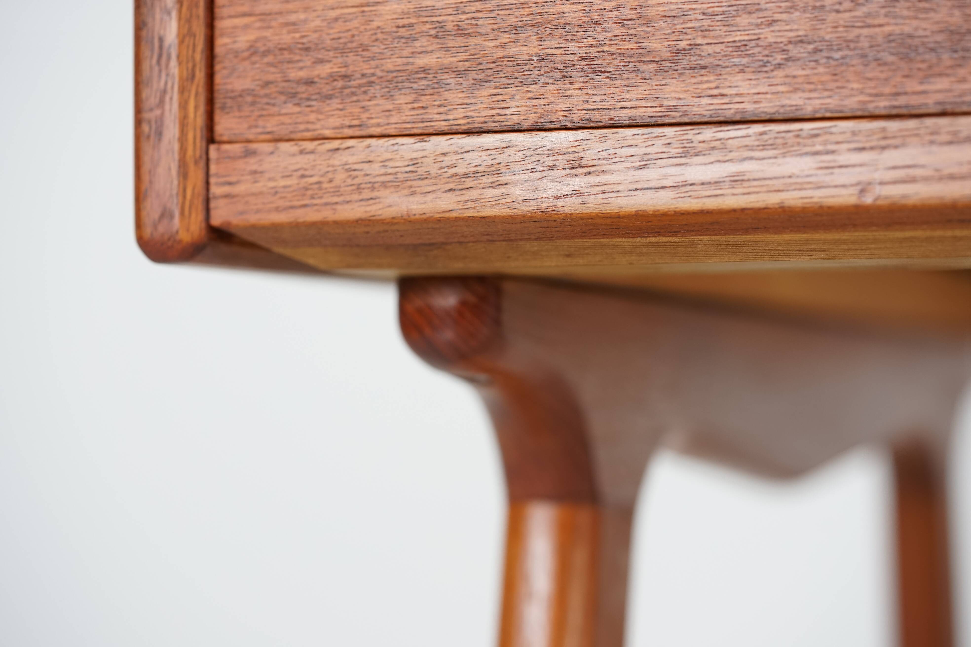 Danish teak desk, Model 64, by Arne Wahl Iversen for Vinde Møbelfabrik, 196