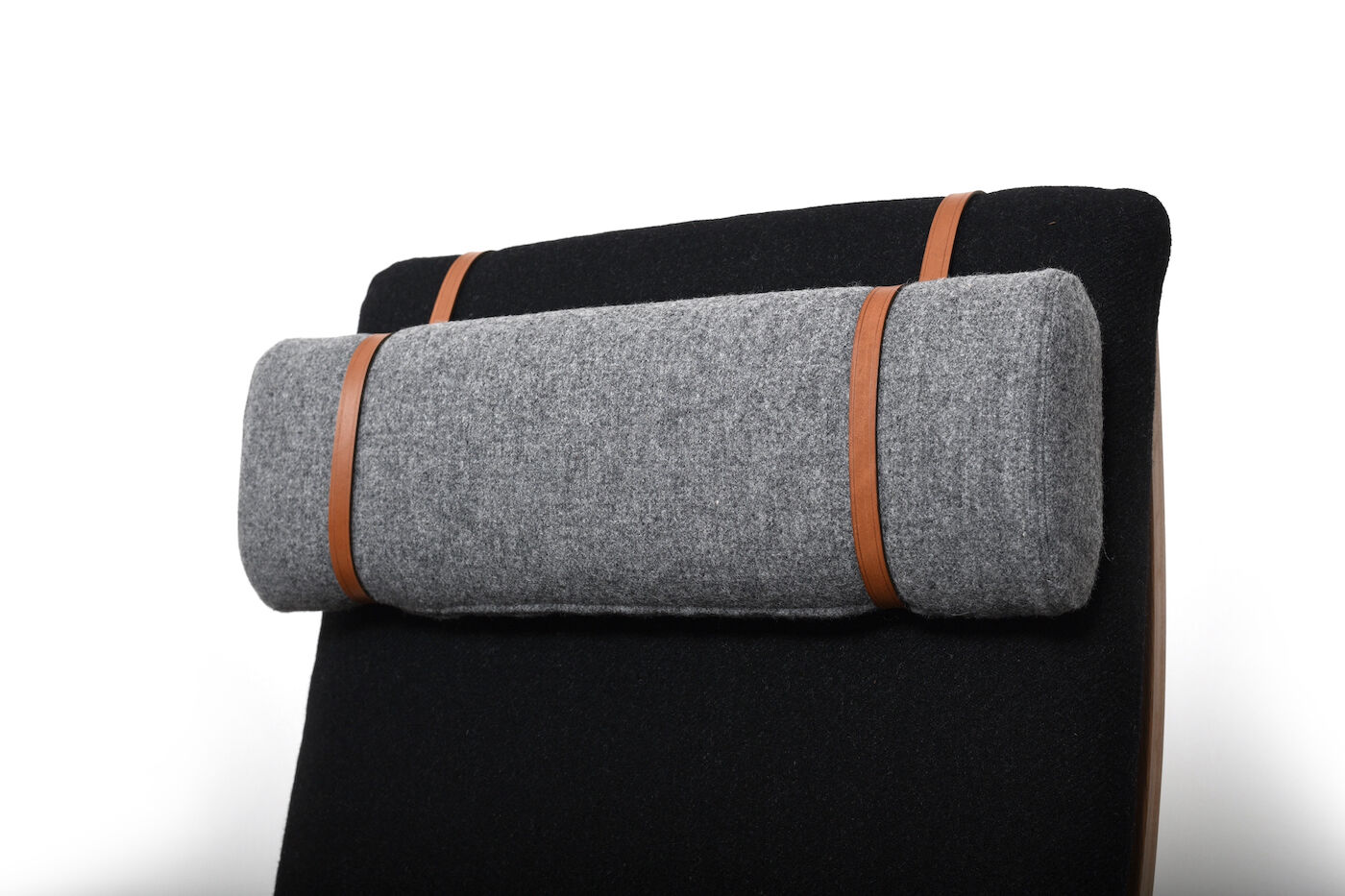 Børge Mogensen Sled Chairs BM-2254 and Stool 1960s