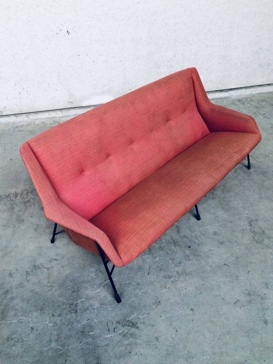 S12 Model 3-Seat Sofa by Alfred Hendrickx for Belform, Belgium, 1958