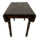 Square shuttered dining table