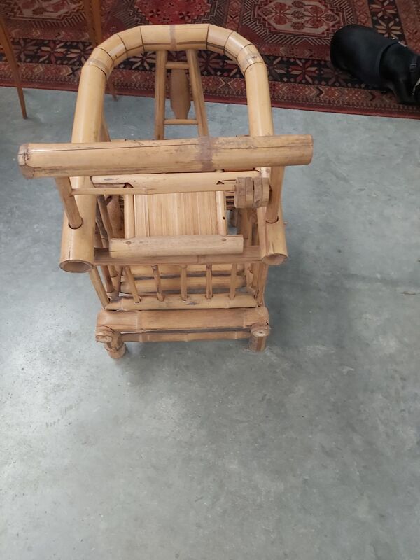 Fauteuil d'enfant en bambou