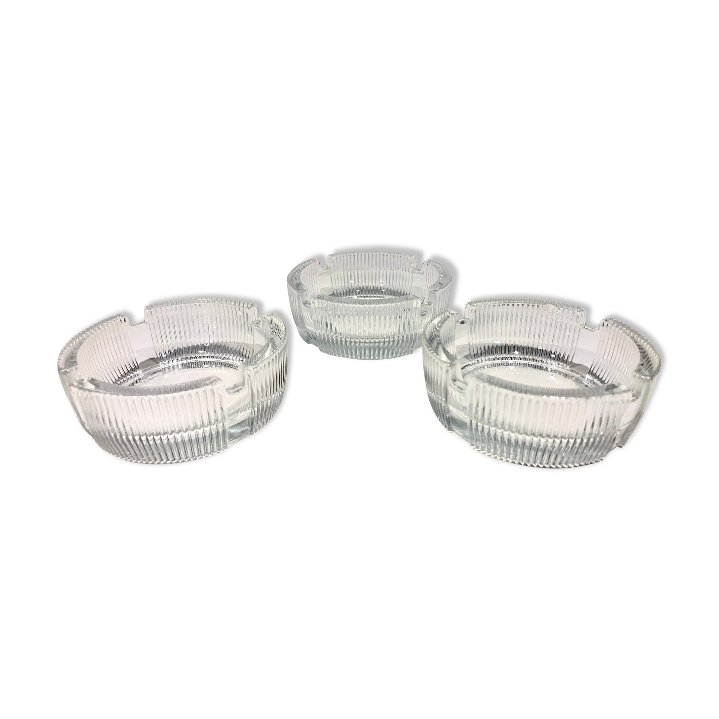 Advertising ashtrays "Pasabahce" of the 50s