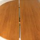 Karl Erik Ekselius extendable oak dining table J.O. Carlsson Sweden