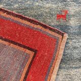 Tapis persan Gabbeh fabriqué à la main au milieu du XXe siècle