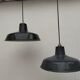 Pair of antique lamps