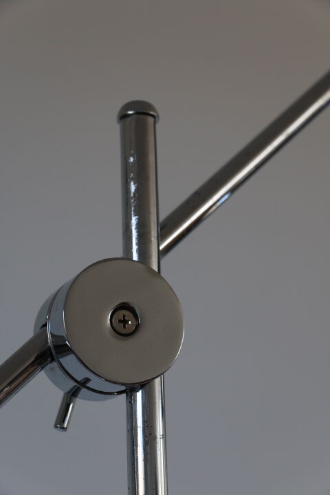 Italian chrome pendulum lamp 1970