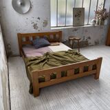 Maison Regain solid double bed 140 cm