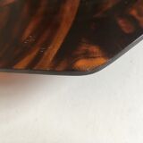 XL tray in lucite scale 1970 Pompidou era