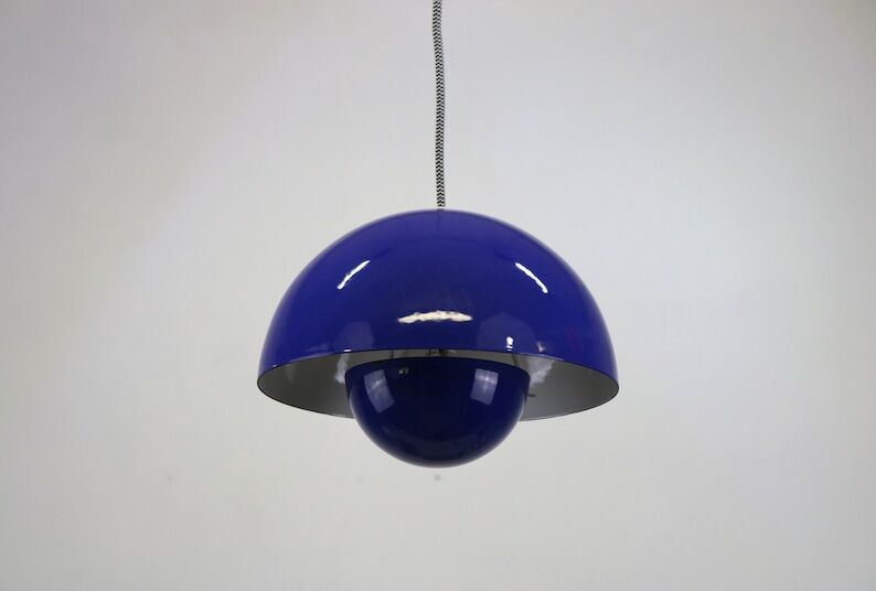 Pendant lamp designed by Verner Panton 1970 Denmark