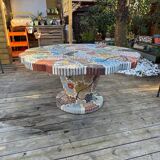 Unique model mosaic outdoor table