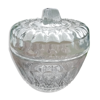 Reims glass chiseled candy