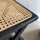 Tabouret pliant canné