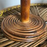 Vintage rattan lamp