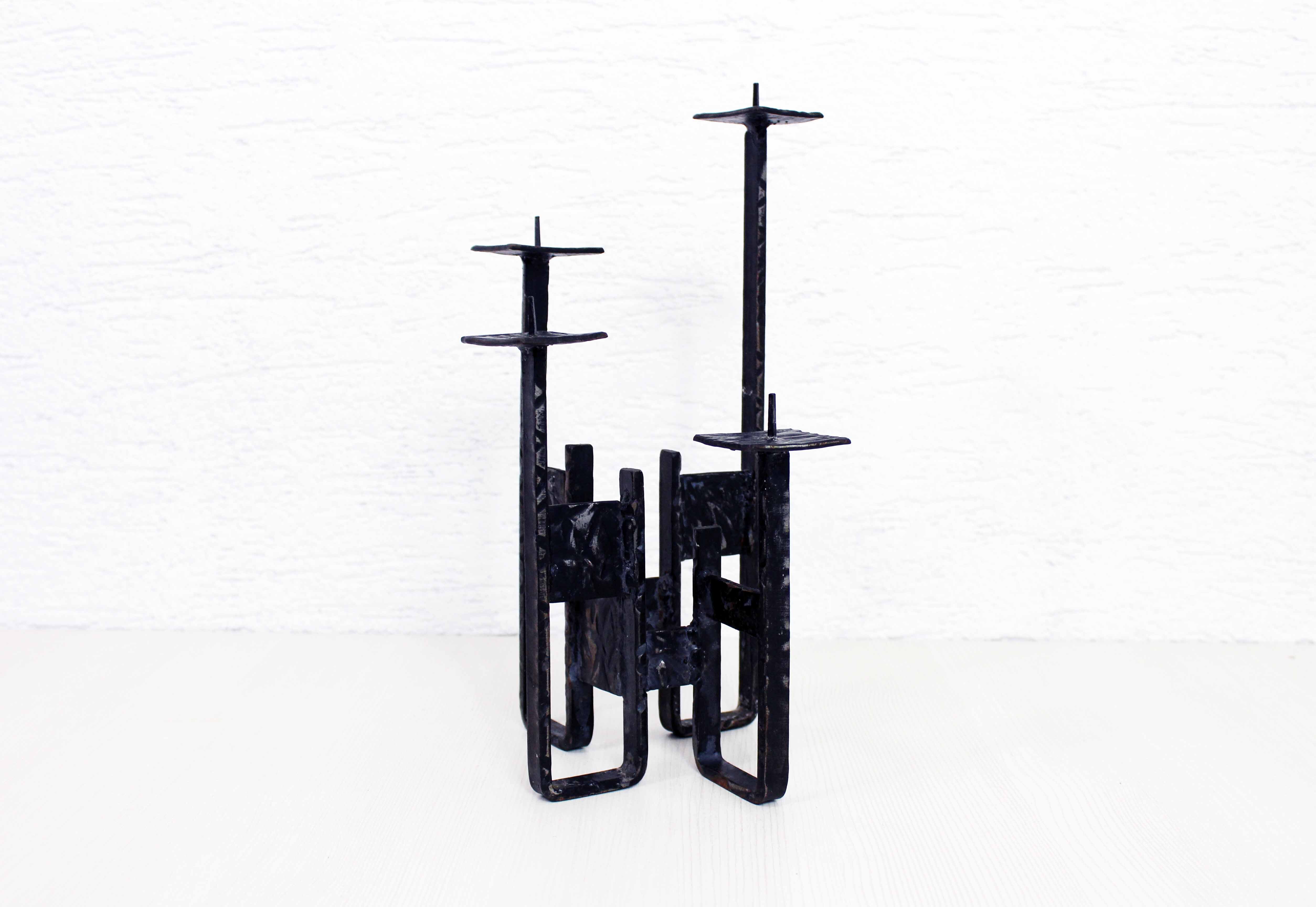 Brutalist candlestick made in the 50s/60s