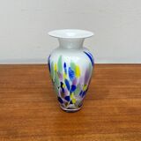 Postmodern glass vase by Hans Jürgen Richartz for the Richartz art collection, 1980s.