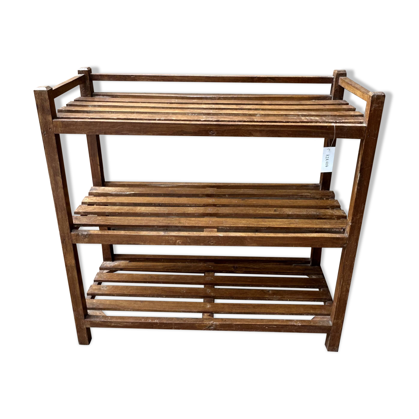 teak shelf from Burma