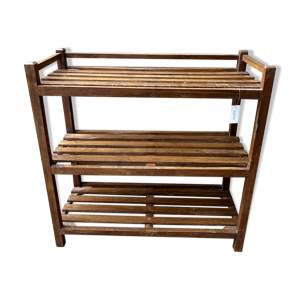 étagère en teck birman