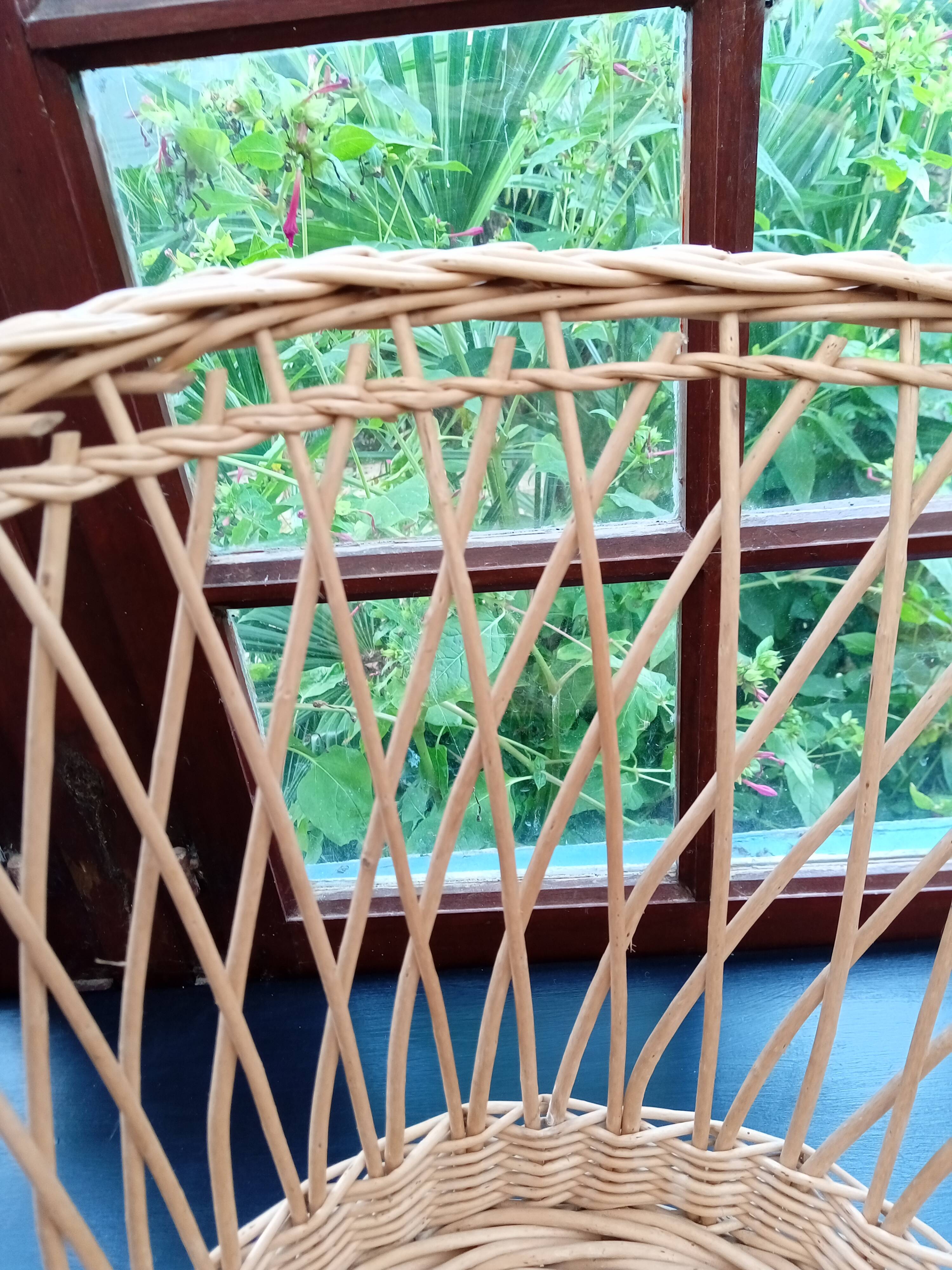 Rattan children's armchair