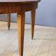 Louis XVI belt table with extensions in walnut, 19th century.