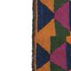 Vintage handmade Turkish rug 108x137 cm