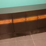 buffet with 4 doors fully restored, keeping its vintage style