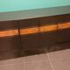 buffet with 4 doors fully restored, keeping its vintage style