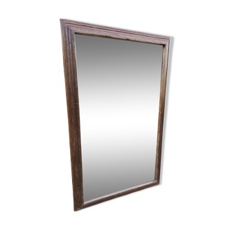 Burmese teak mirror