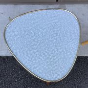Pair of Healers Formica small coffee coffee table tripode door plant midcentury 50s