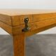 Compass leg table, 1950s, vintage.