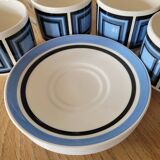 4 vintage cups and saucers