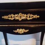 Table travailleuse Napoléon III stamped "TAHAN Paris"