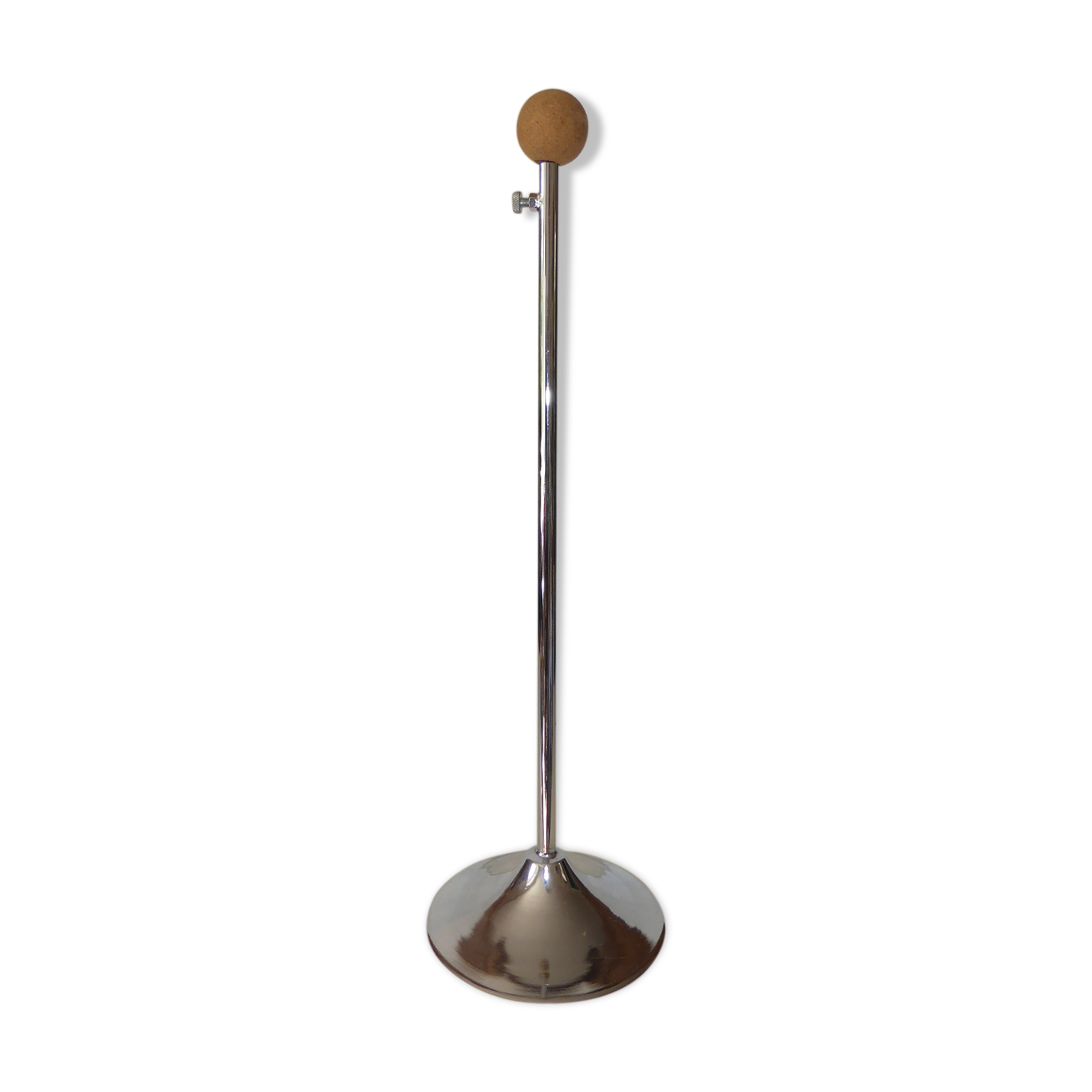 Former stainless steel hat holder adjustable height, years 50/60