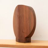 Solid wooden vase, France, 1960's