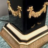 Limoges. Grande lampe de table.