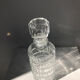 Vintage whisky decanter in glass