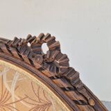 Chaise longue decorated with butterflies in Louis XVI style from the Napoleon III period