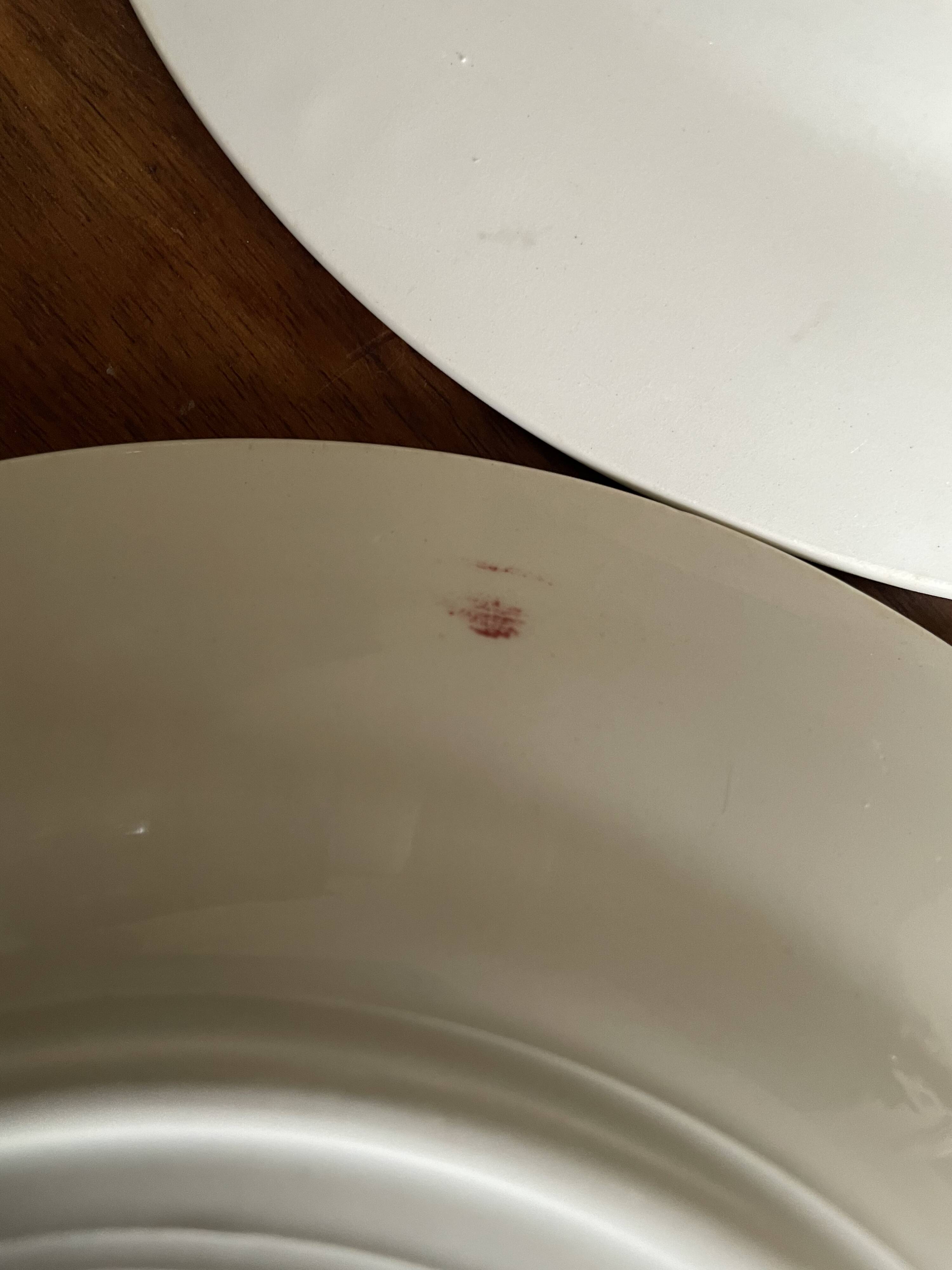 Sarreguemines Douarnenez model dinner plates