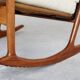 Rocking chair, model 650-15, by Ib Kofod-Larsen for Chr. Linneberg