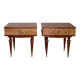 Paire de tables de chevet
