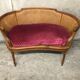 Sofa - Louis XVI cannage bench